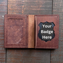 Load image into Gallery viewer, The V1 Bifold | Police Badge Wallet
