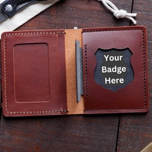 Load image into Gallery viewer, Custom Police Badge Wallet - The Holster