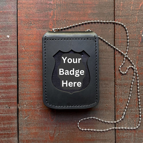 Badge & ID Lanyard Wallet | Police Badge Holder Wallet