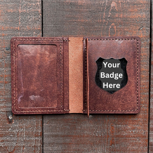 Front Pocket Badge Wallet | Police Badge Wallet