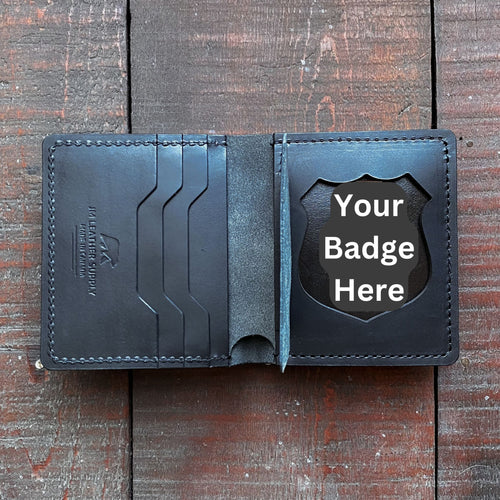 The V2 Bifold - No ID | Police Badge Wallet