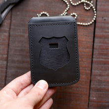 Load image into Gallery viewer, Badge &amp; ID Lanyard Wallet | Police Badge Holder Wallet