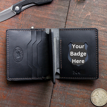 Load image into Gallery viewer, Custom Police Badge Wallet - Centre Fold (6 Pocket)