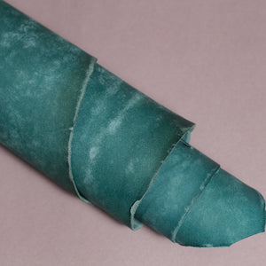 Maya Bellies - Turquoise | Conceria Il Ponte (3.5oz) | Veg Tan Leather